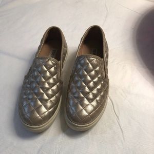 Steve Madden Platinum Slip on sneaker- "ECENTRCQ"